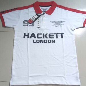 Premium Cotton White Polo Shirt