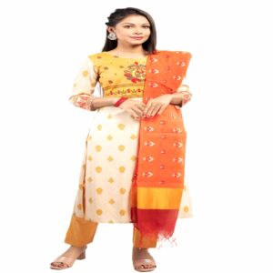 Biscuit Cotton Salwar Kameez