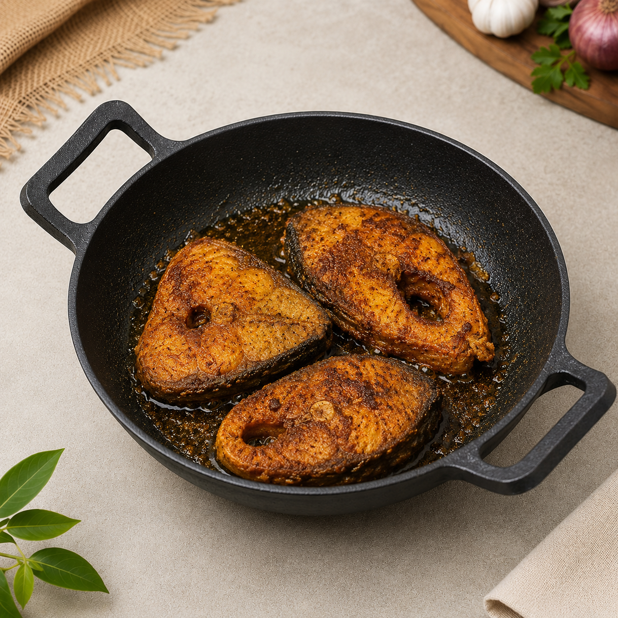 Premium Cast Iron Karai